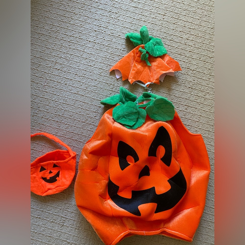 Pumpkin costume, 3t
